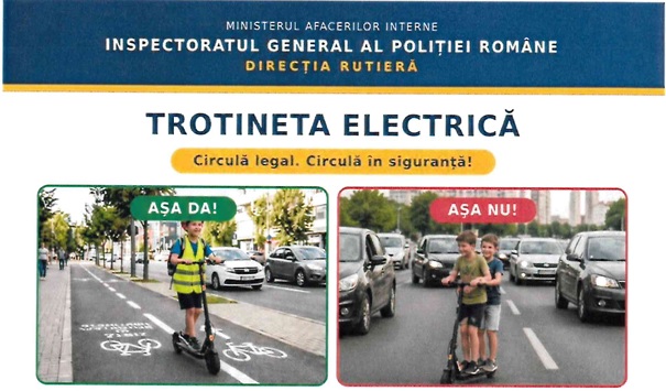 Anunt Trotineta electrica